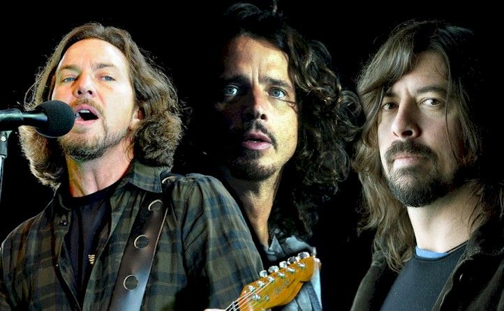 Trzech króli rocka, Pearl Jam, Soundgarden, Foo Fighters
